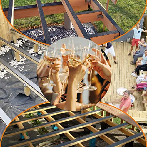 Ruban de solive pour terrasse en butyle imperméable anti-pourrissement