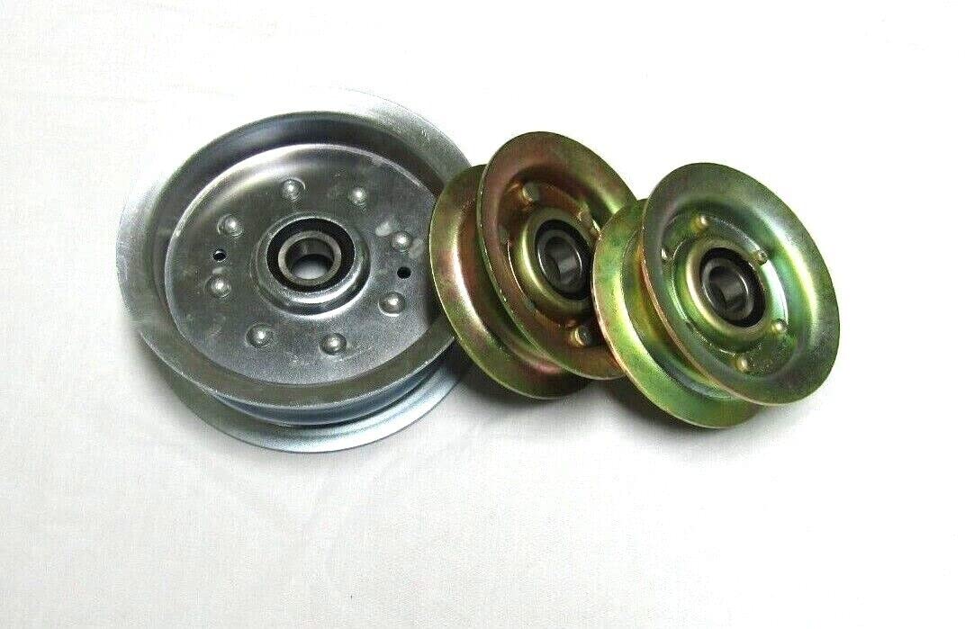 Pro Parts Place 48" Deck Idler Rebuild Pulleys Compatible with John Deere 100 Seris L120 L130 145 155C Mowe