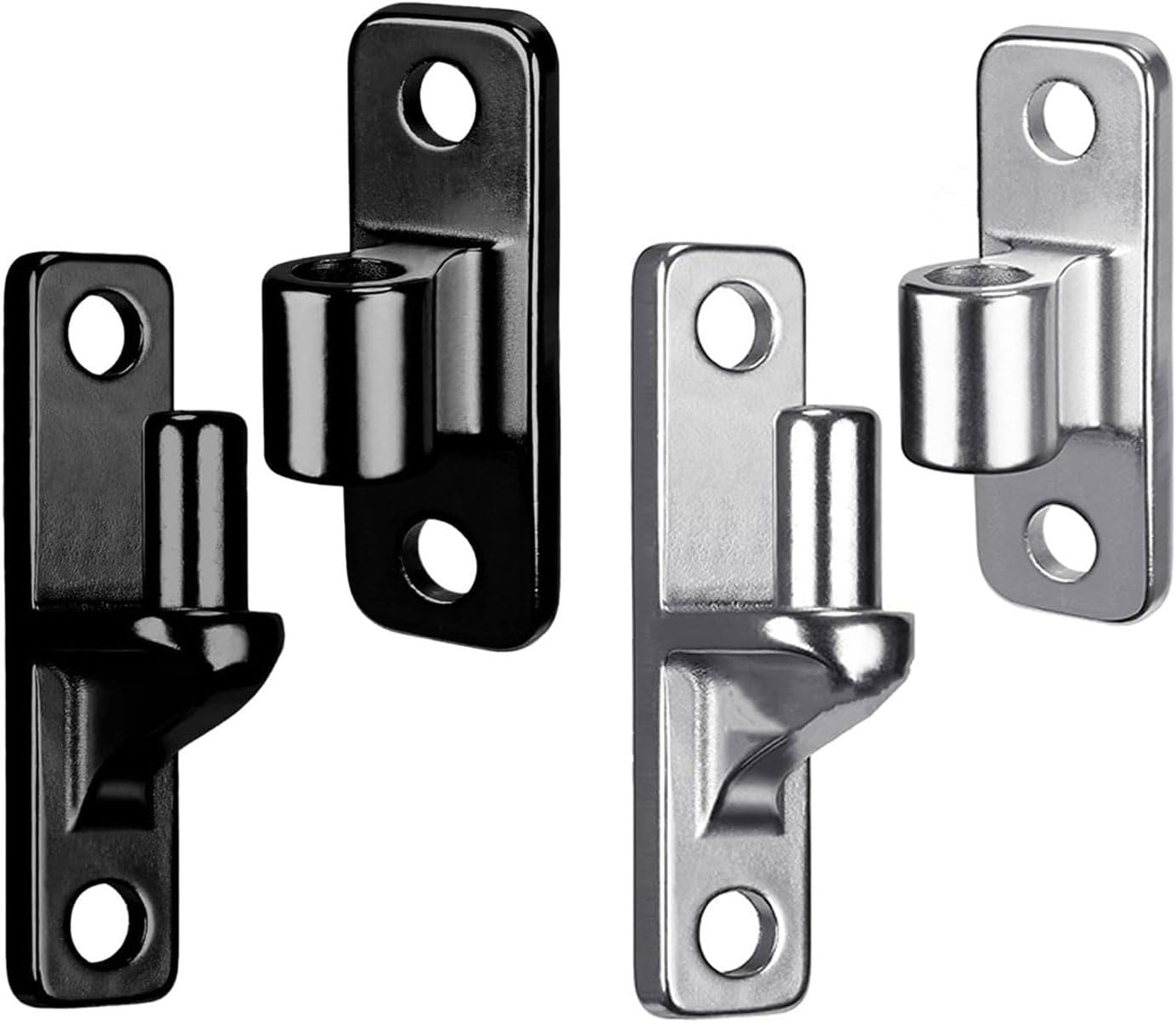Heavy Duty 304 Steel Gate Hinges High Capacity Decorative Door Easy to Use for Farm Gate & Wooden Fence Barn Door Hinges
