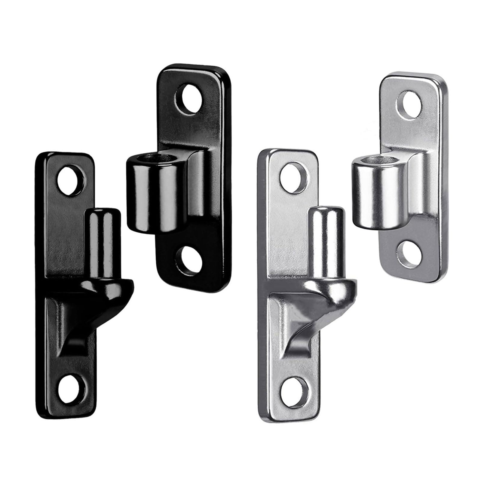 Bisagras de puerta de montaje en pared, acero resistente, superficies planas, instalación rápida para granja y valla de madera