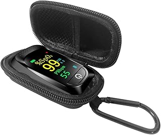 DailyU Travel Case for Pulse Oximeter Fingertip Blood Oxygen Saturation Accurate Heart Rate Monitor(CASE ONLY)