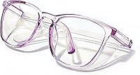 Vista 31 de Lentes de seguridad para mujeres, para enfermeras, lentes protectores, lentes de seguridad antivaho