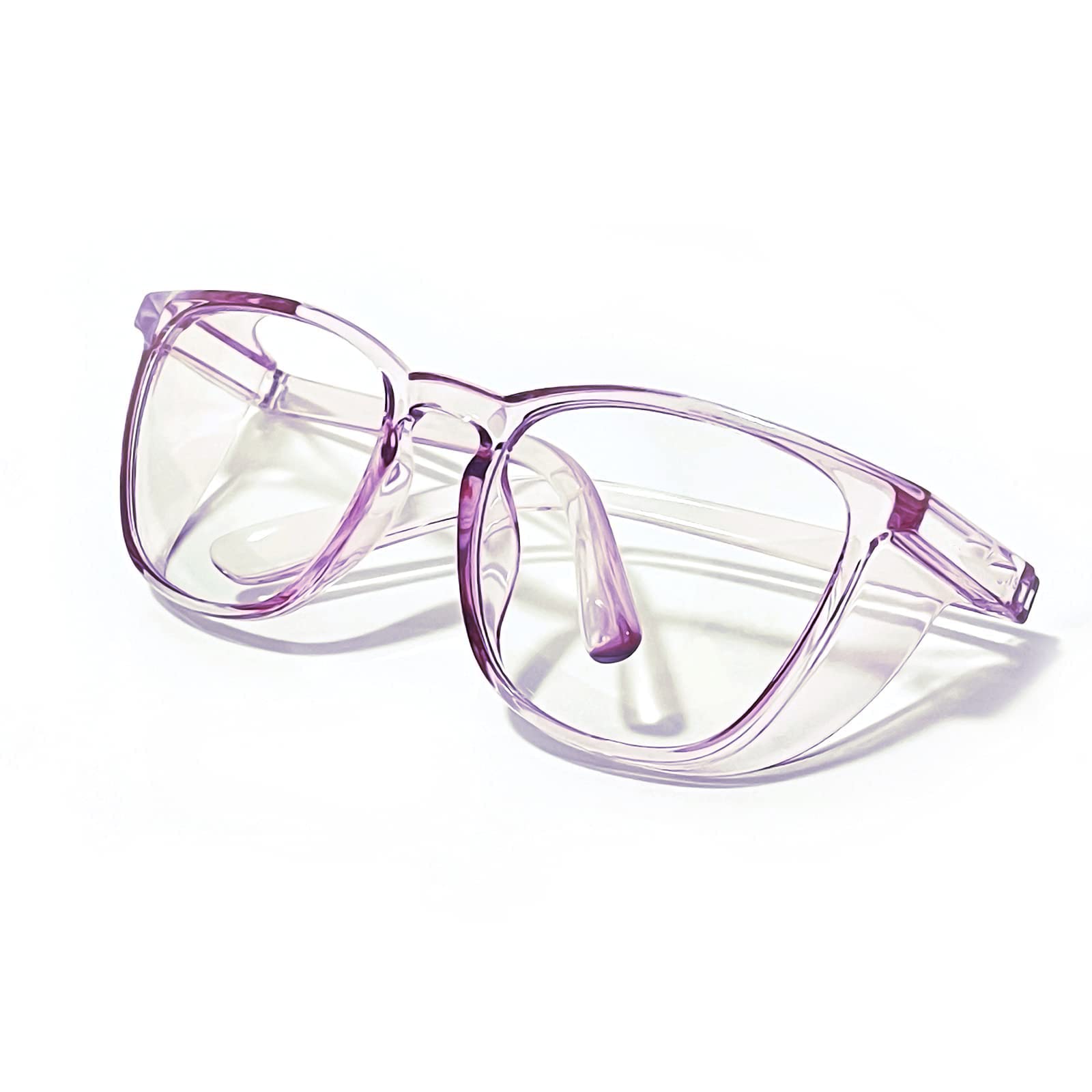 Photo 1 of ** MINOR SCRATCH ON LENS ** SQIMZAR 1 PCS Safety Glasses Goggles For Women Nurses Protective Eyewear,Anti Fog Safety Goggles