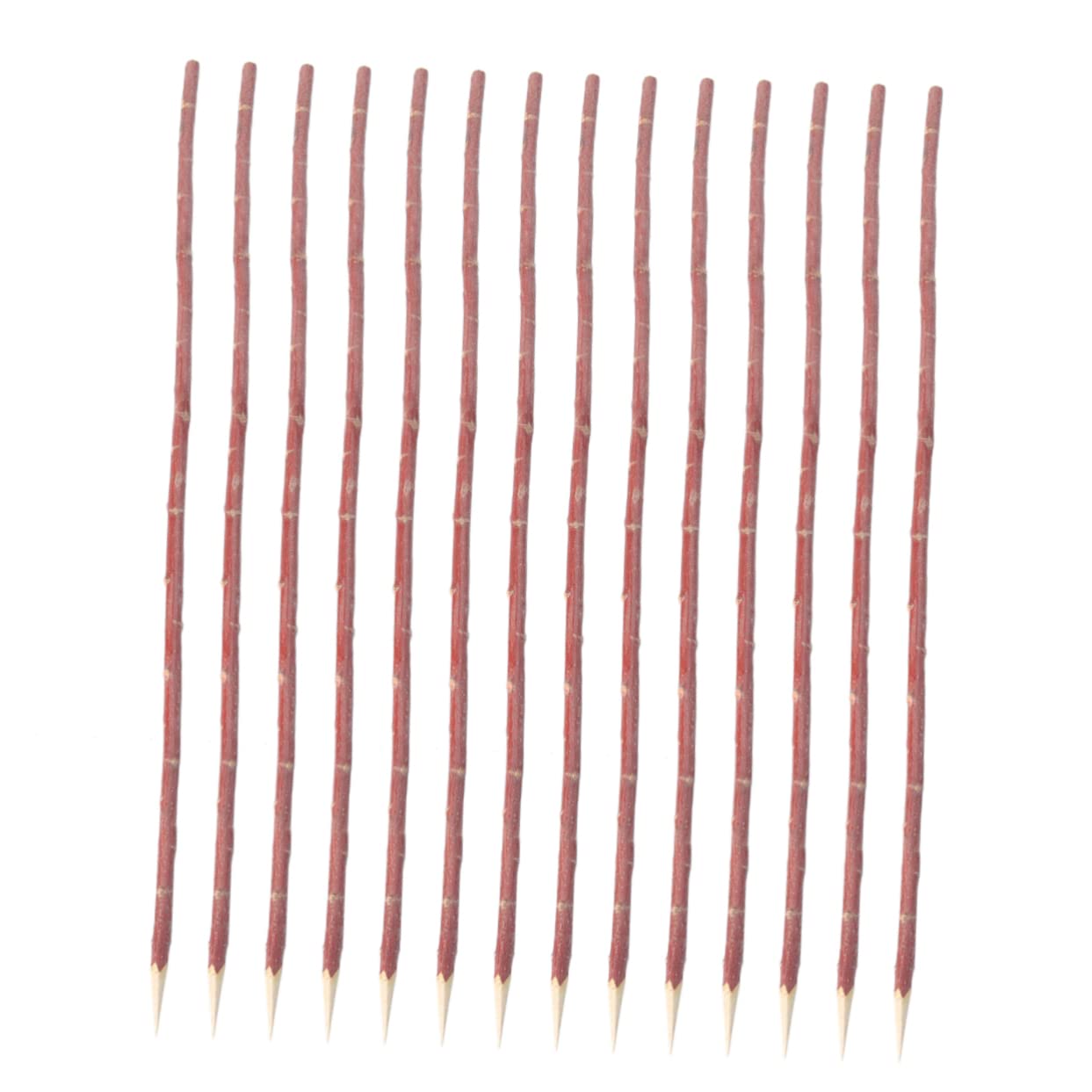 ifundom 100Pcs Wooden Bbq Forks for Grilling Natural Meat Skewers for Outdoor Barbecue and Comfortable to Hold for Family Use and Bbq Stores