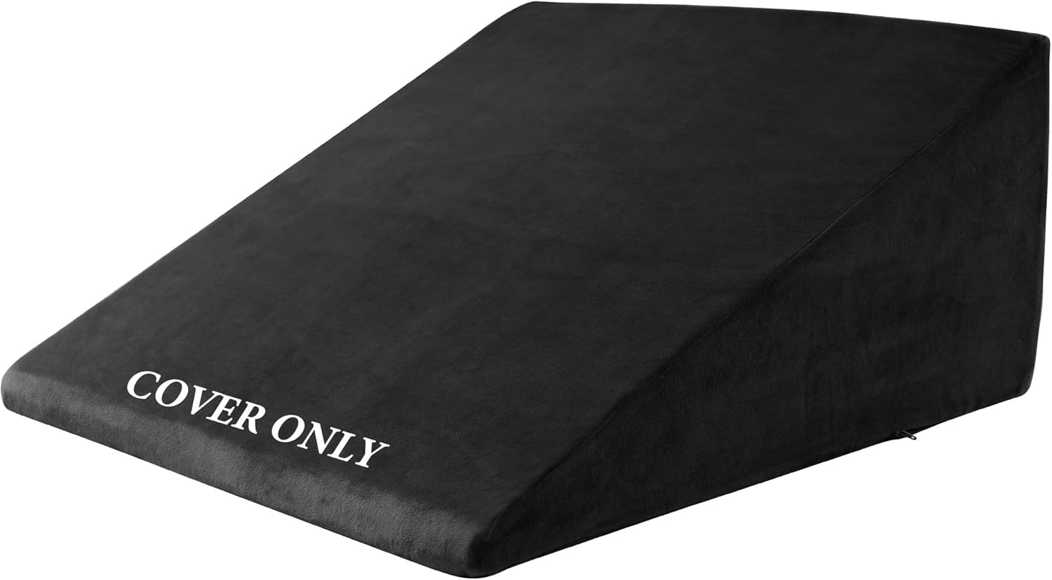 HOMBYS Ultra Soft Velvet Bed Wedge Pillow CoverSuper Soft