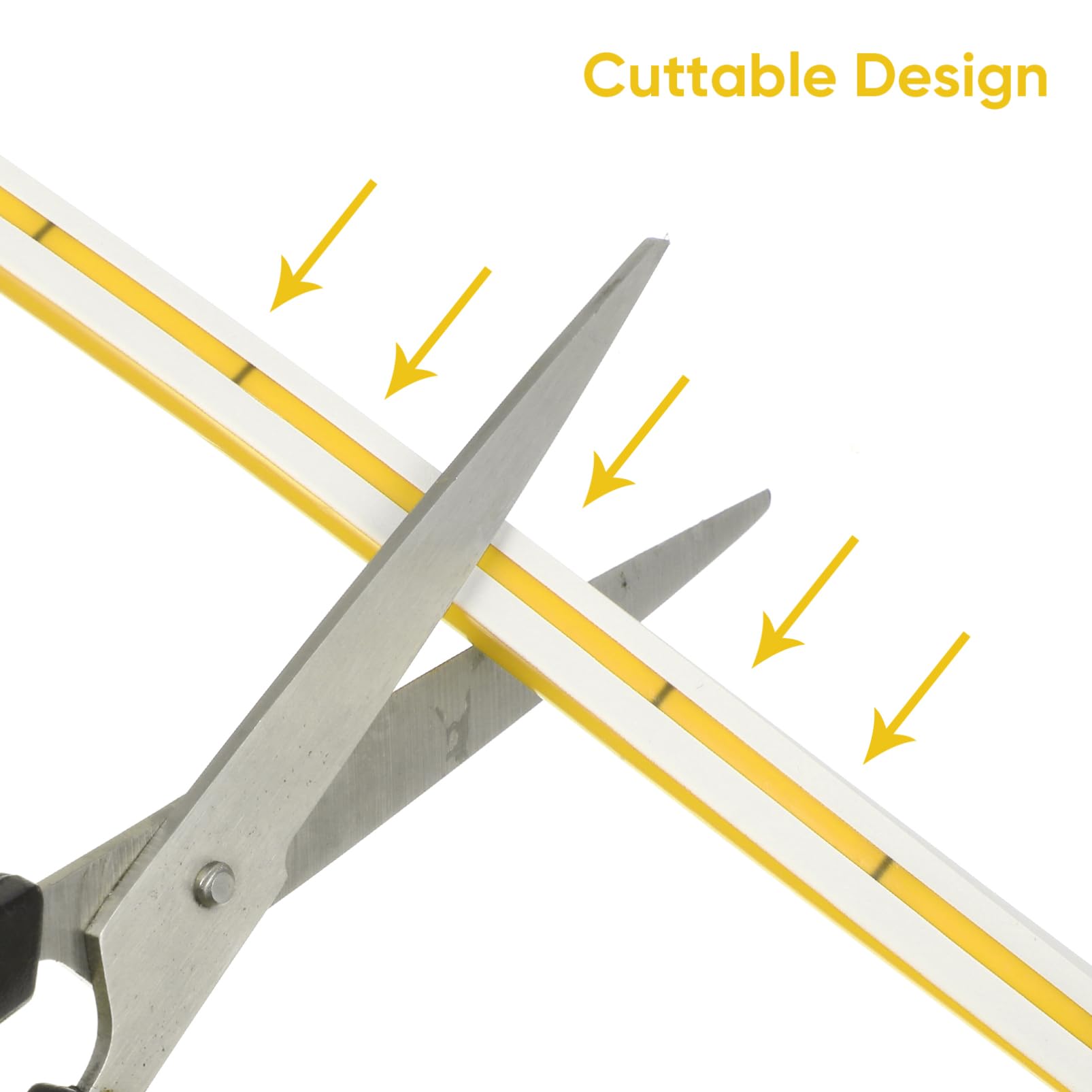 Unomor Led Light Strip Flexible Led Rope Lights with US Plug