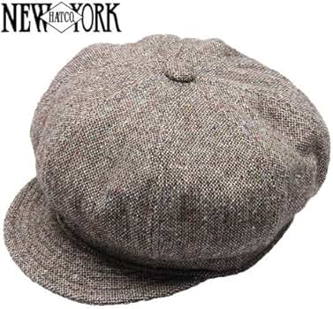 Amazon | [ニューヨークハット] Tweed Spitfire [Brown