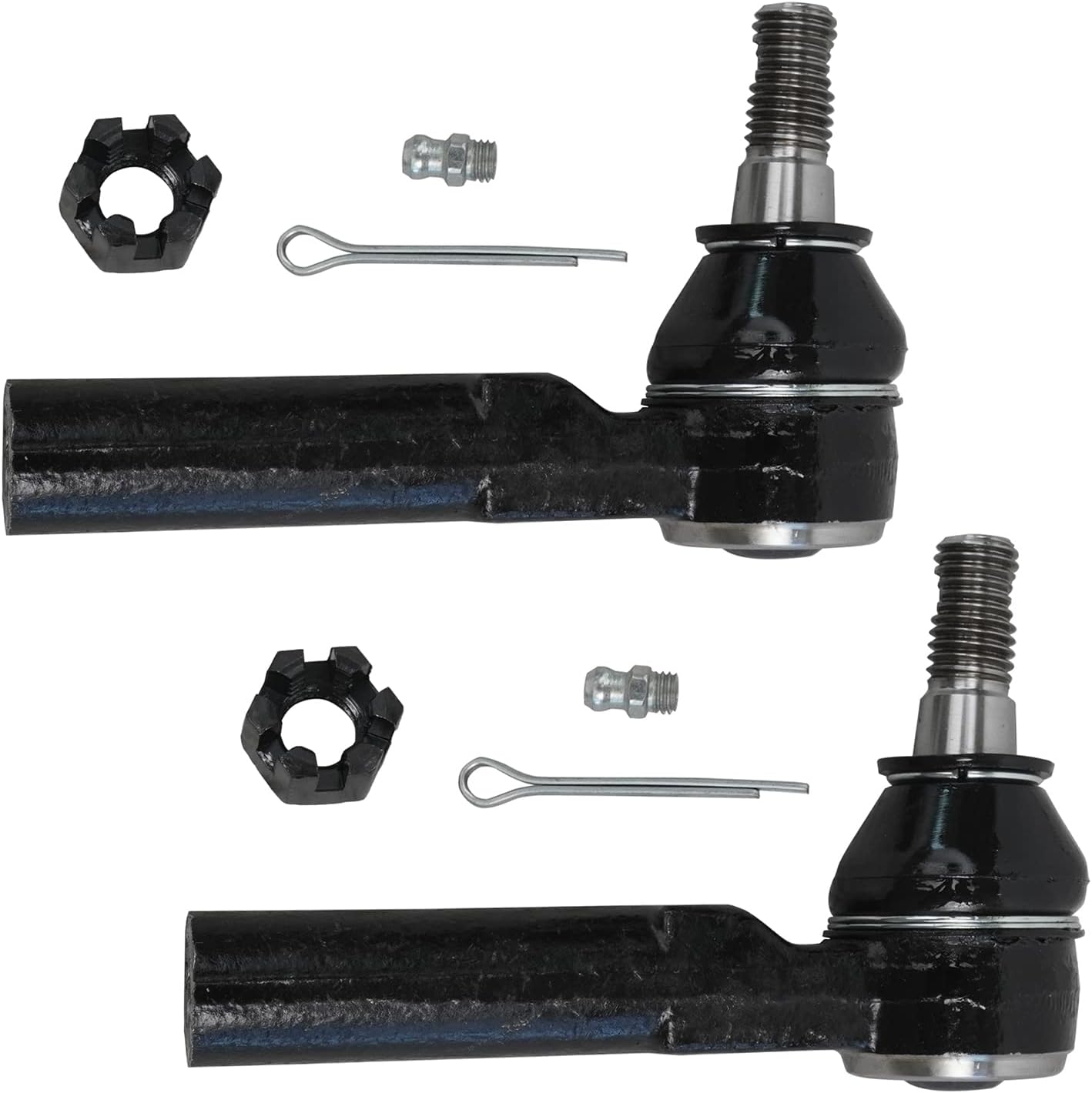 Detroit Axle Front Outer Tie Rod Ends (2-pack) for 2004-2007 Chevy Colorado / GMC Canyon / 2006 Isuzu i-280 i-350