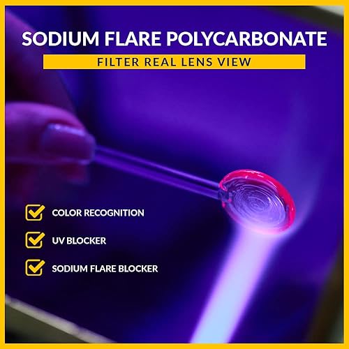 Miniatura 2 de Gafas de seguridad de policarbonato para vidrio Sodium Flare - Marco ergonómico de plástico - 54/38-0.669-5.709 in