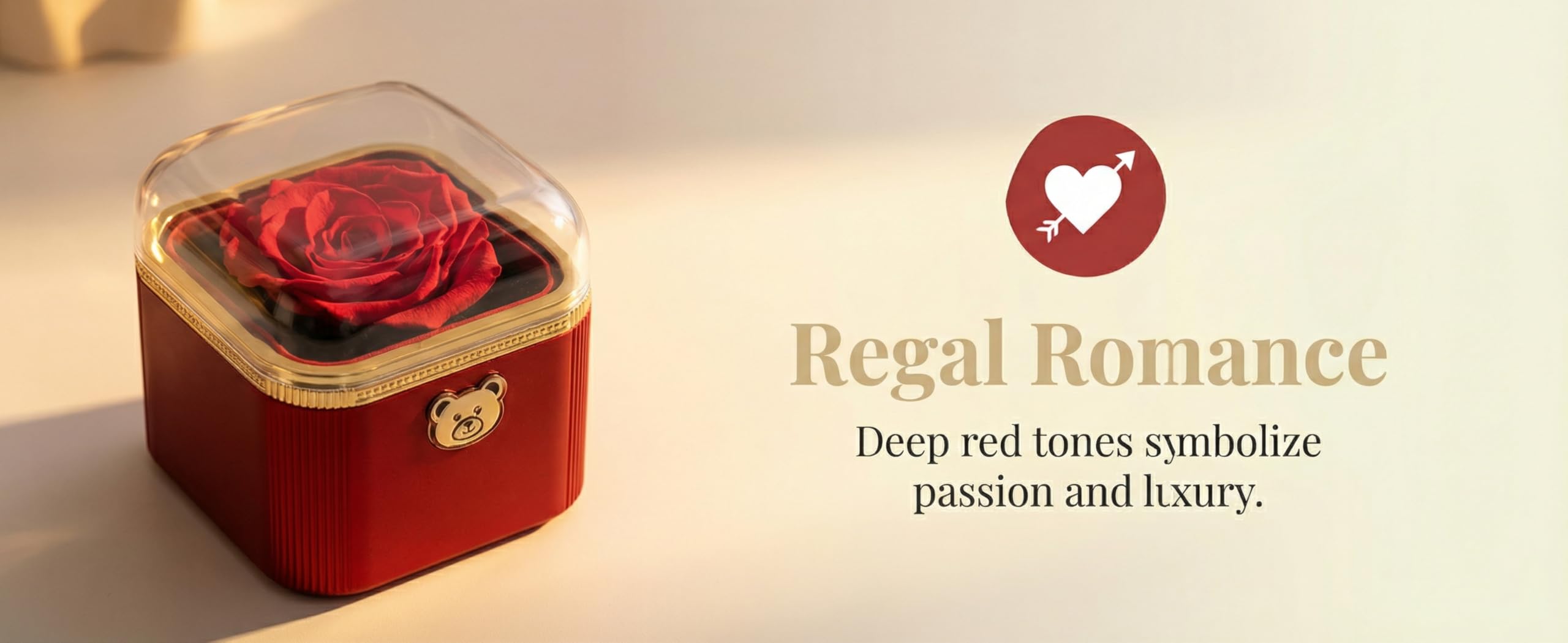 XRWilma Caja de regalo de rosa sorpresa con mecanismo desplegable: junto con nuestras joyas en la tienda, perfecta para joyas, día de la madre, día de San Valentín y regalos de vacaciones para madres