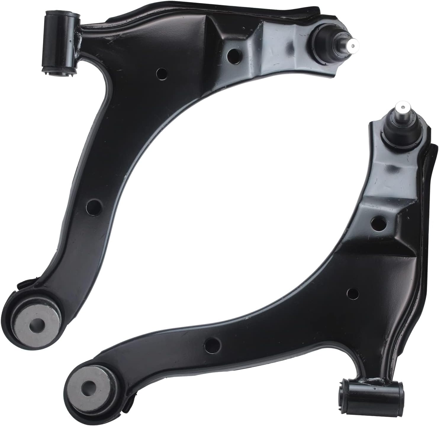 Detroit Axle - Front 8pc Suspension Kit for 2000-2005 Dodge Neon SX 2.0, 2000-2001 Plymouth Neon 2 Lower Control Arms 2 Sway Bar End Links 4 Outer & Inner Tie Rod Ends Replacement