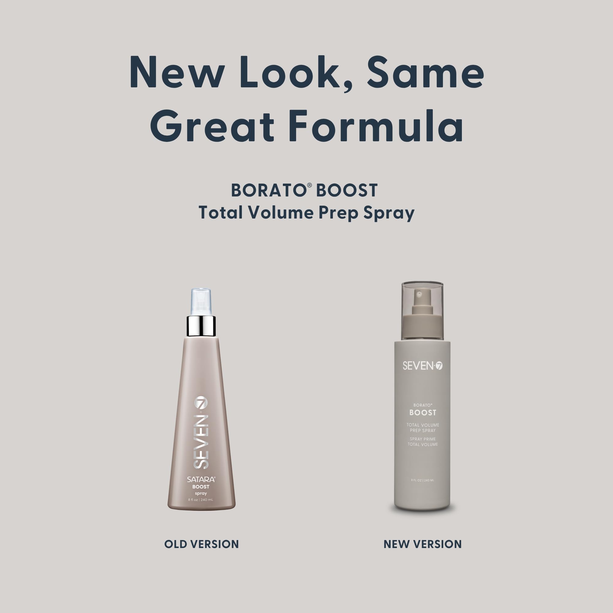 SEVEN Borato Boost Total Volume Prep Spray, Root Lift Volumizer, 8 oz