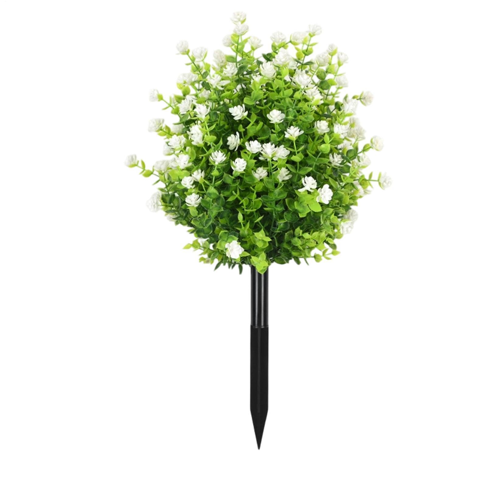Fleurs d'extérieur résistantes aux UV et imperméables pour un décor floral permanent sans entretien
