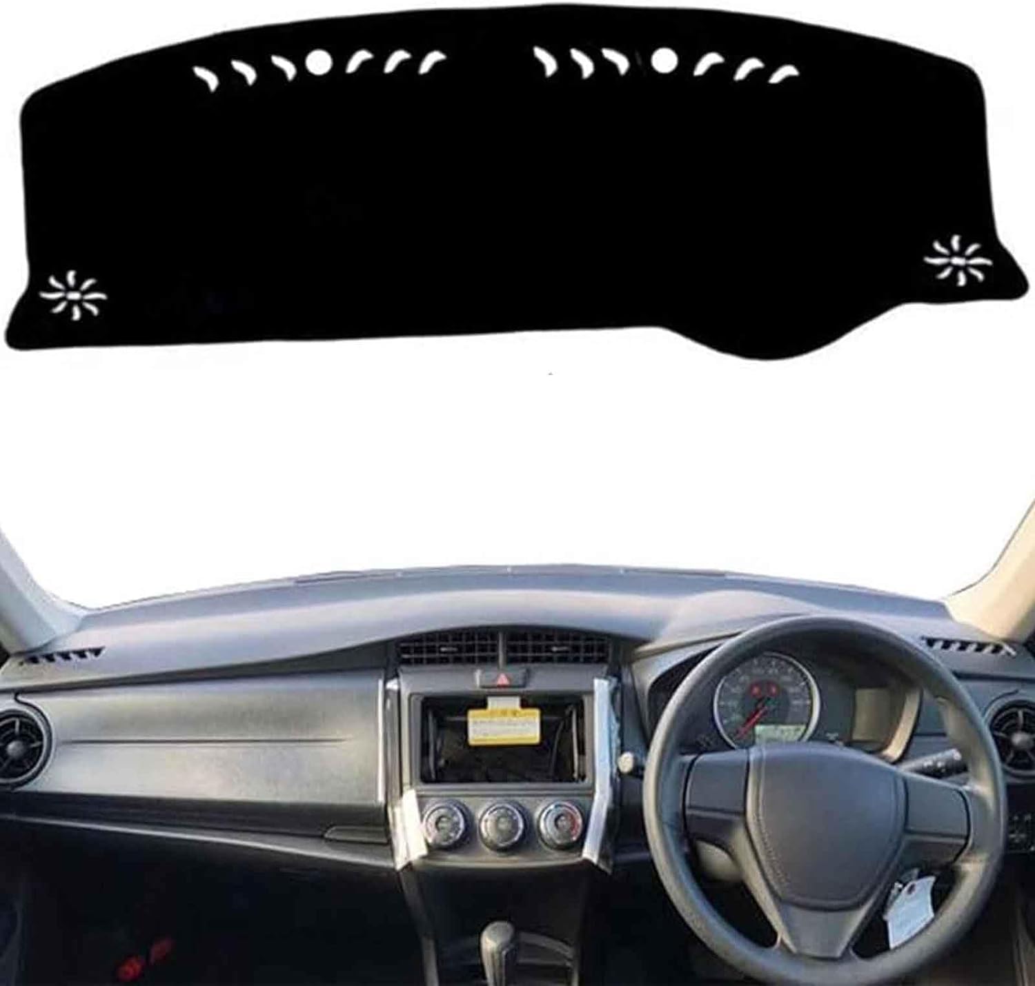 DdaiXQ Car Dashboard Mat For toyota Corolla Axio 2012 2013 2014 2015-2019, Anti Slip Anti Glare Dustproof Dashboard Cover Pad Protector Dash Cover Sunshade Dashmat