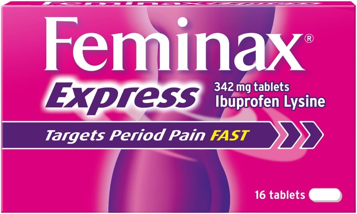 Feminax Express Period Pain Relief Tablets, 16 Pack