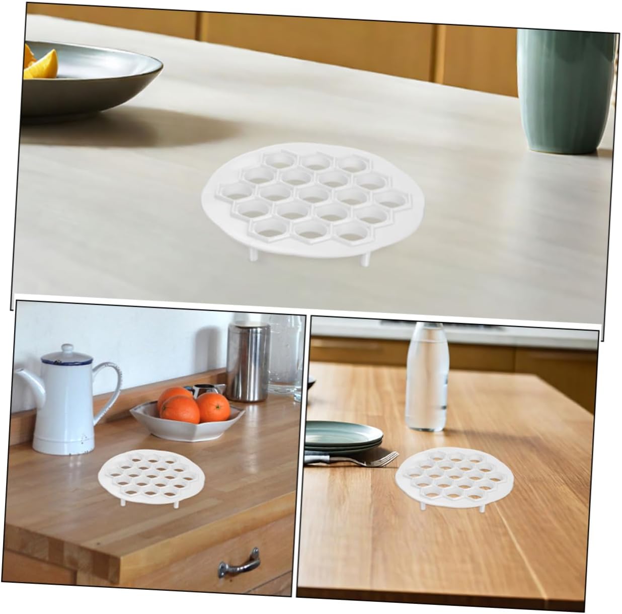 Zerodeko 4 Sets Chinese Dumpling Maker Tool Quick Dumpling Wrappers Press For Homemade Russian Ravioli And Small Buns Kitchen Accessories
