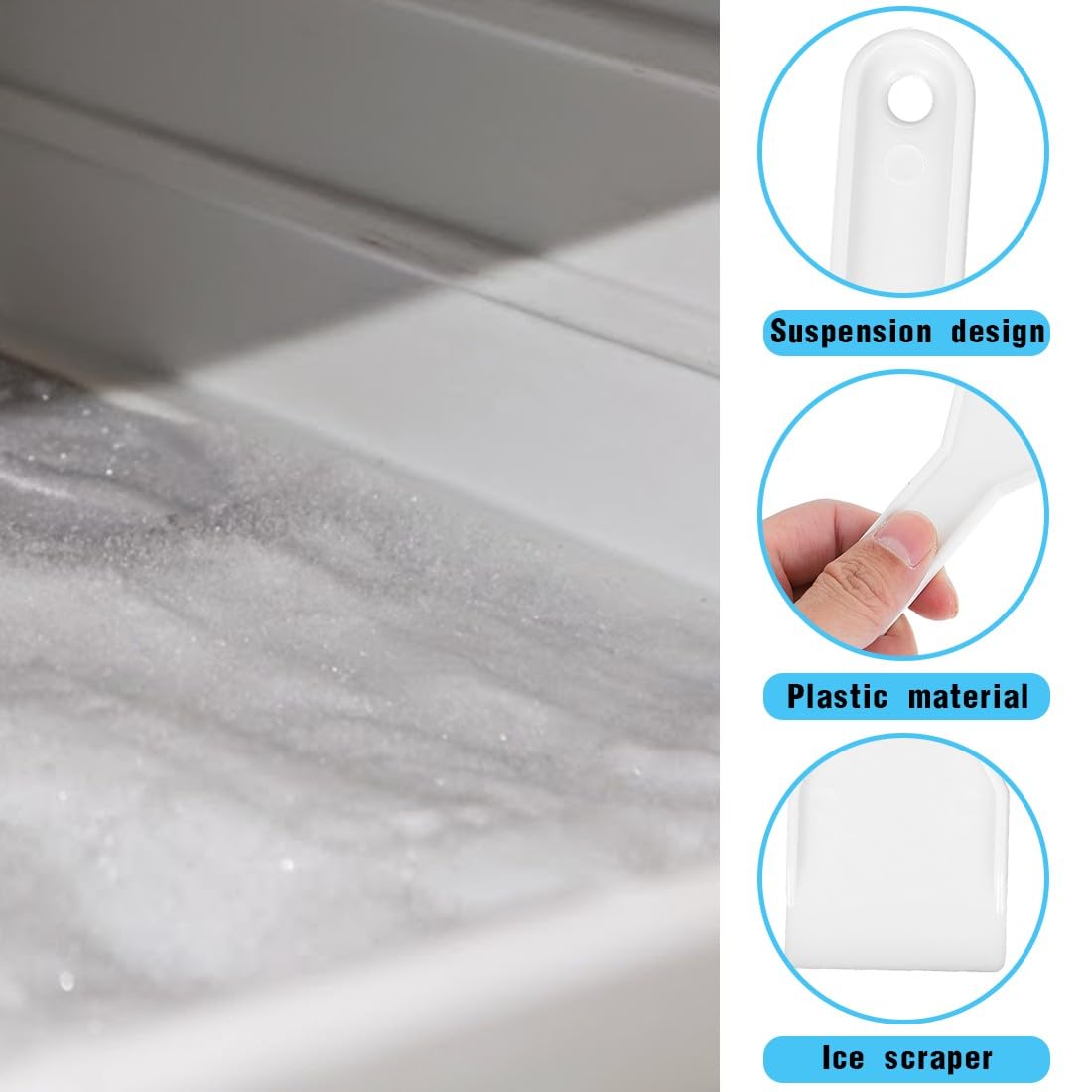 WKRTDY 2-Pack Kühlschrank- Und Gefrierschrank-Eisk Produktbild-Vorschau 2