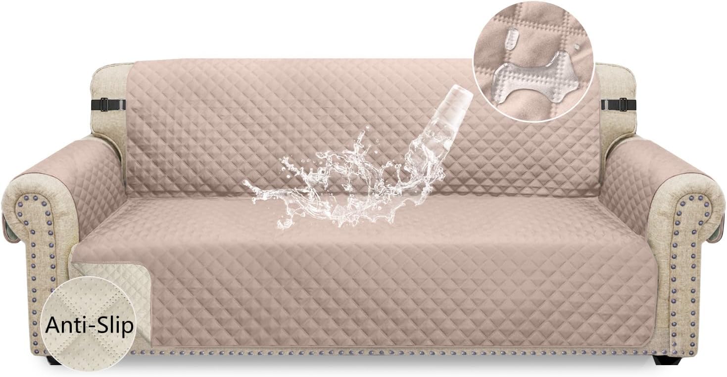 Granbest Waterproof Sofa Cover 3 Seater NonSlip Sofa Slipcover with