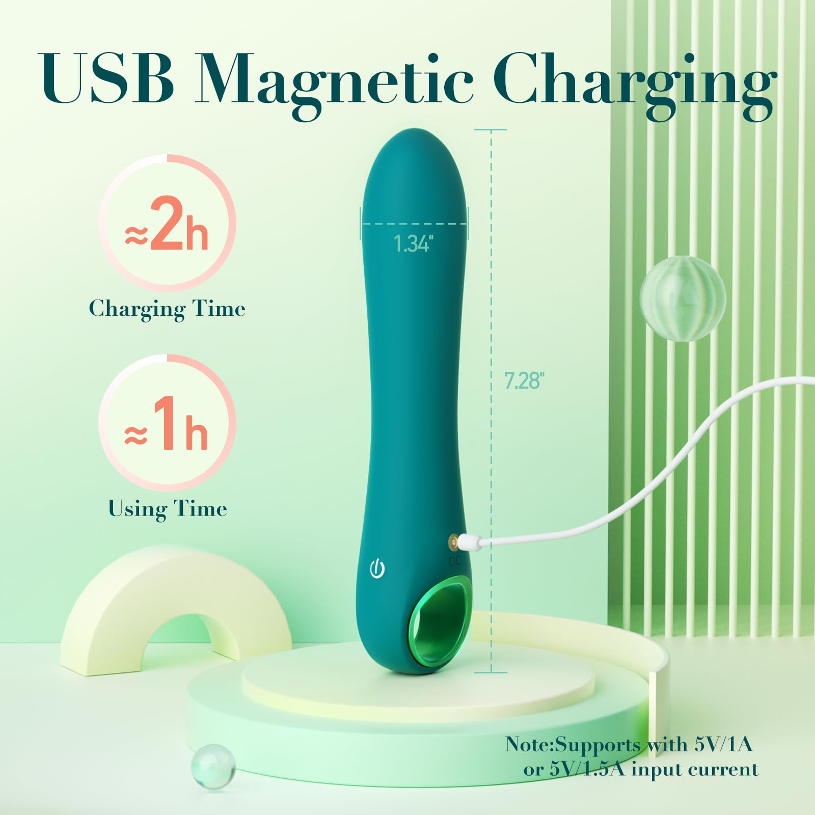 Tuitionua Adult Sex Toys Dildo - APP Control G Spot Dildos Vibrator for Woman, Clitoral Stimulator with 10 Vibration Modes, Adult Toys for Women and Couples(APP Pink): Green