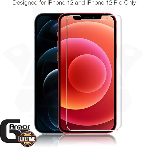 Miniatura 10 de G-Armor Paquete de 2 protectores de pantalla para iPhone 11 Pro, iPhone Xs y iPhone X, protector de pantalla de vidrio templado, compatible con