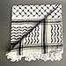 Premium Shemagh Keffiyeh Scarf, Original Palestinian Design, 100% Cotton Handmade, for Men and Women