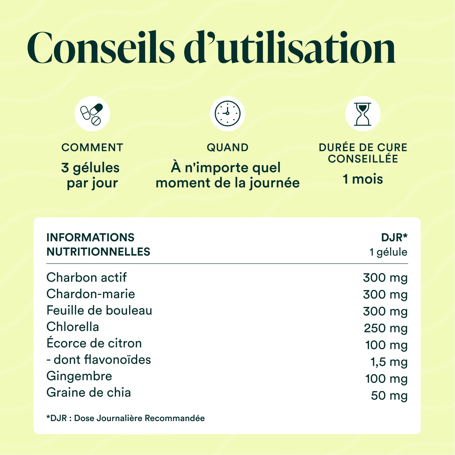 NOVOMA Formule Détox Bio, Purification Foie & Digestion, Avec Charbon Actif, Chardon-Marie, Chlorella & Gingembre, Cure de 1 Mois, 90 Gélules, Végan, Fabriqué en France