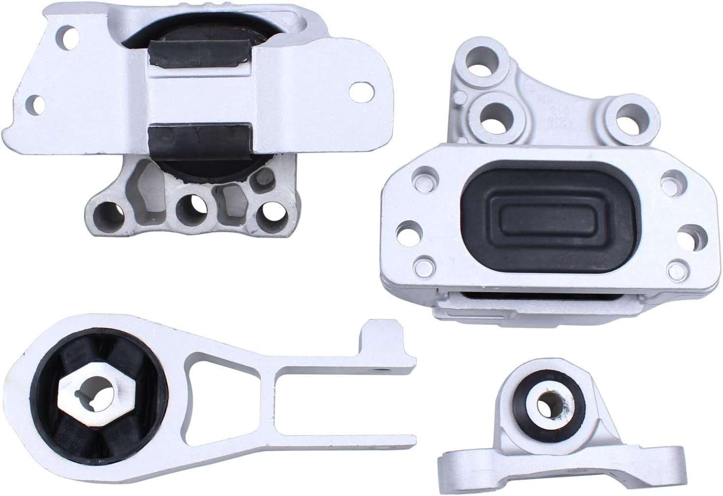 MOTOKU Engine Motor Mount and Transmission Mount and Torque Strut Bracket for Jeep Renegade 2015-2018, Fiat 500X 2016-2018