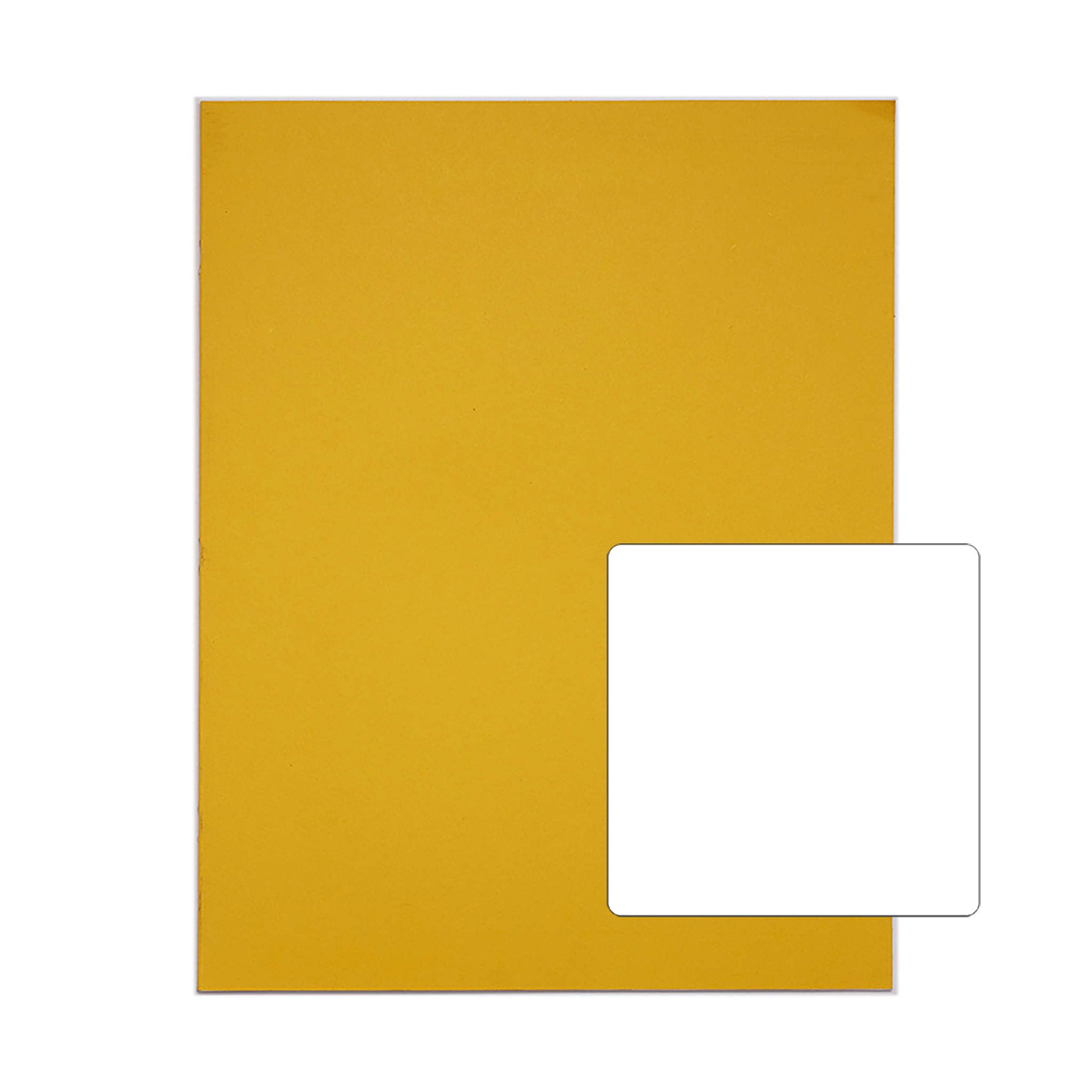 Rhino A3+ Exercise Books, 40-Page/Blank Paper Notebook, 30-Pack, Writing Book, Office & School Stationery Supplies, Yellow