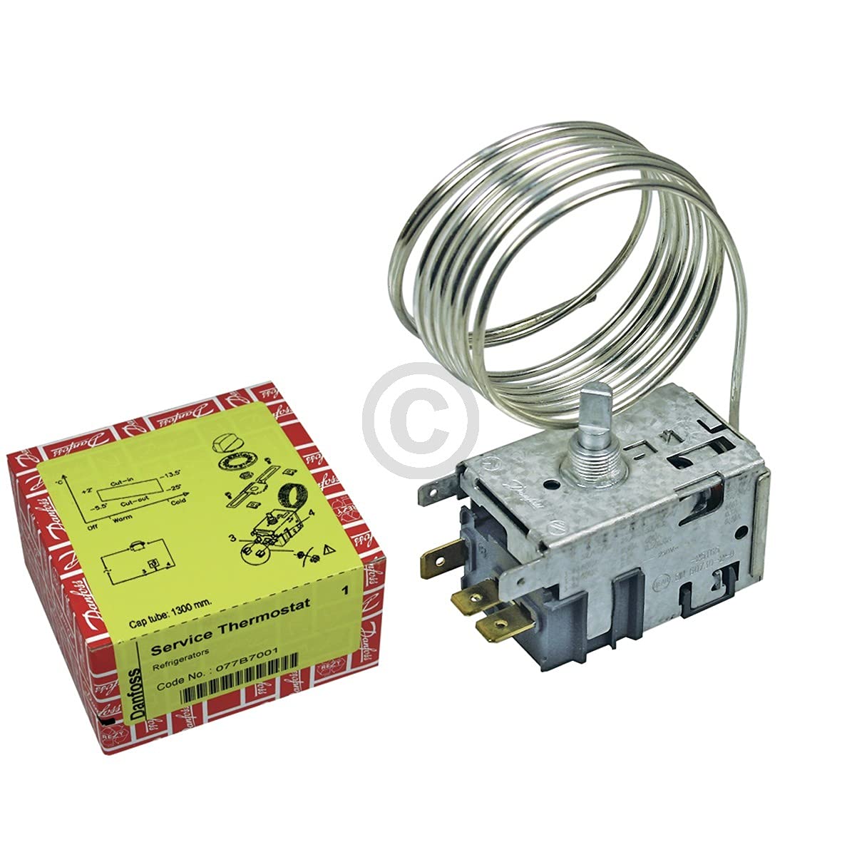 Danfoss Thermostate Kühlschrank Original-Teilenummer 077B7001