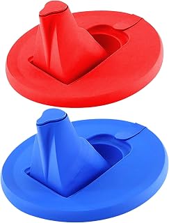 Paint Bucket Cover, Paint Can Pour Spout with Air Hole 2PCS 6.7 Inch Paint Can Spout Dustproof and Leakproof Paint Can Lid with Pour Spout for Paint Pouring Tool