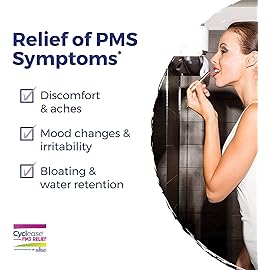 Boiron Cyclease PMS Relief Tablets for Symptoms from PMS of Bloating, Aches, Mood Swings, and Irritability - 120 Count (2 Pack of 60)