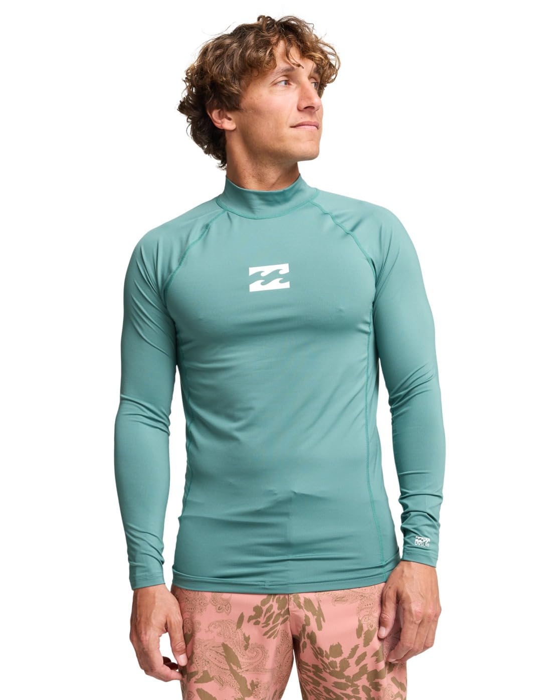 Billabong Waves All Day - Licra de Manga Larga con Protección Solar UPF 50 para Hombre