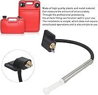 Vista 3 de Conector de tanque de combustible para barco, montaje de plástico y metal, conector de tanque de combustible marino, portátil, 12L 24L, accesorio