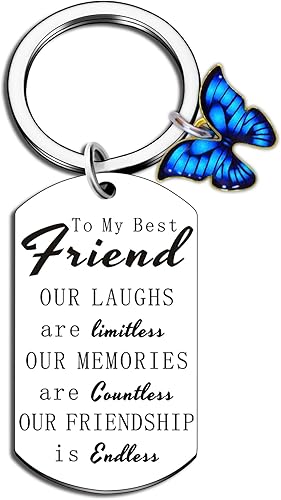 Regalos de amistad para mujeres, amigas, mejores amigas, regalos de cumpleaños, regalo de amistad, llavero de amistad para mujeres, amigas, mejores