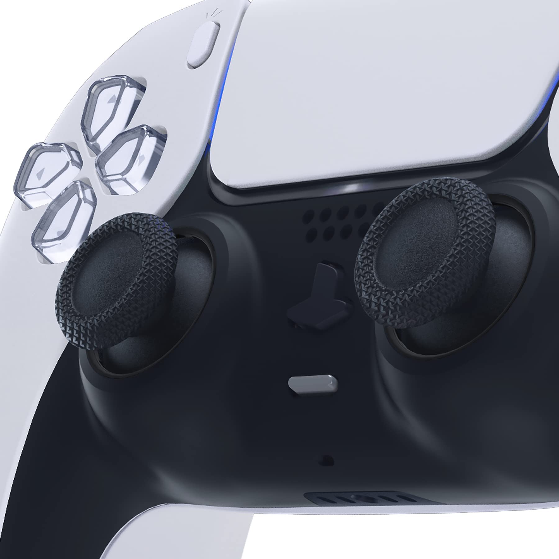 eXtremeRate Anelli di Accento Compatibile con ps5 Controller,Accessorio Pezzo Ricambio per ps5 Joystick BDM-010/020/030/040/050(2 Paia)-Nero Originale eXtremeRate Anelli di Accento Compatibile con ps5 Controller,Accessorio Pezzo Ricambio per ps5 Joystick BDM-010/020/030/040/050(2 Paia)-Nero Originale