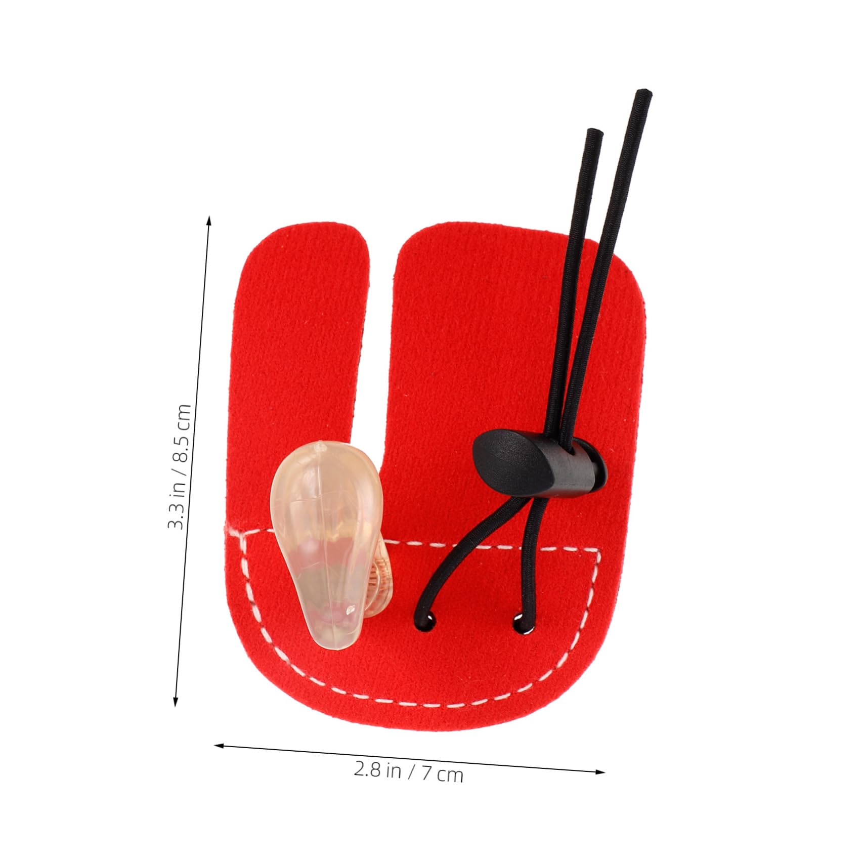 VANZACK Adjustable Double Layer Finger Tab Protector for Archery Fitness and Shooting Sports Ergonomic Design Comfortable Fit and Material Tip Guard for Various Finger