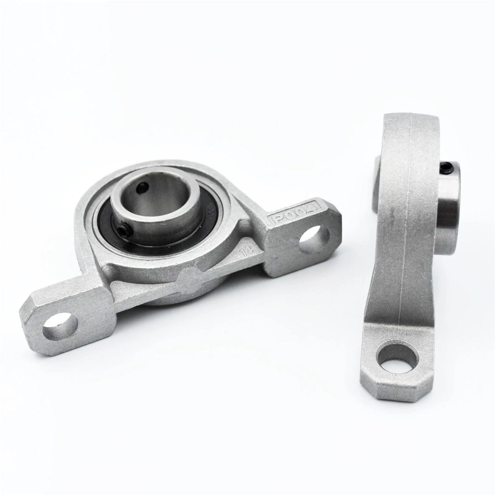 Cojinete de bloque de almohada de aleación de zinc de 20 mm de diámetro interior KP004 (2 piezas)