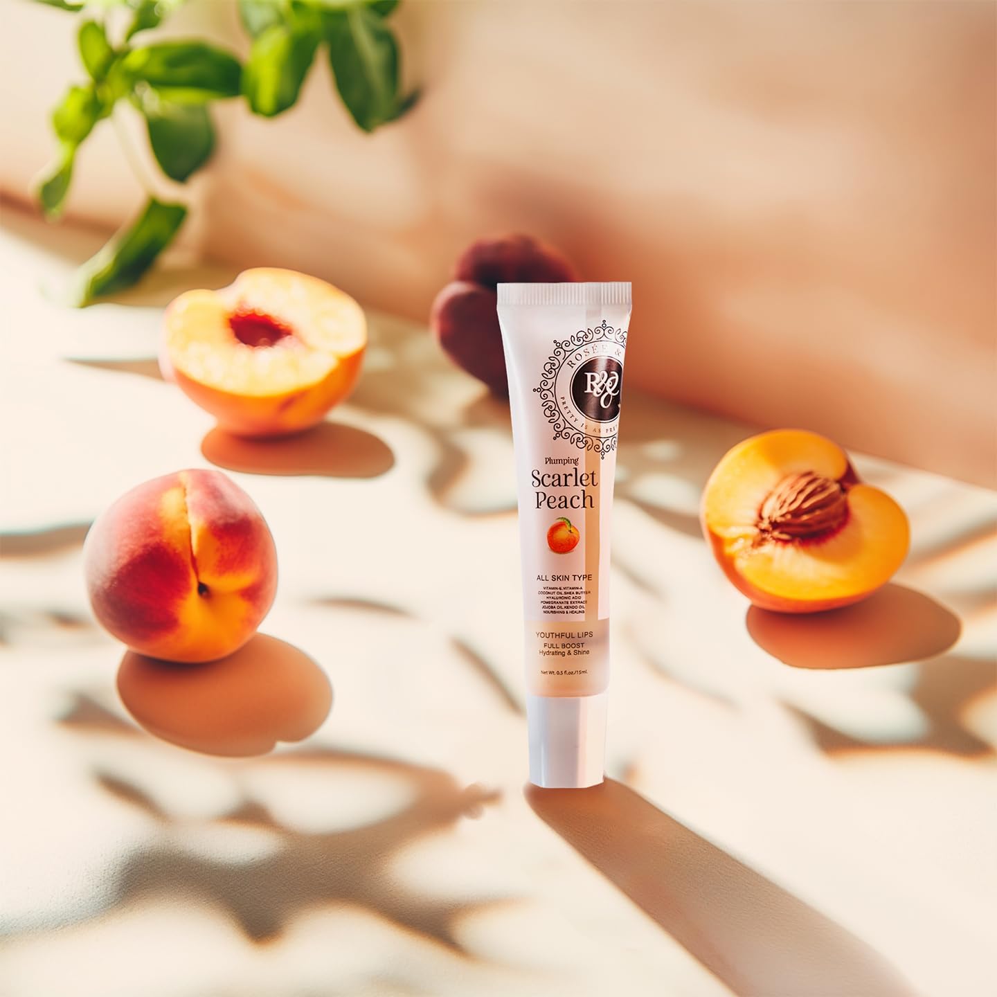 Rosee Lip Gloss Vegan & Cruelty Free Treatment, Professional Make up, Long Lasting Glossy with Shea Butter, Moisturize, Protect & Smooth, High Shine, Non-Sticky (z2. Set of 8-3, 0.5)