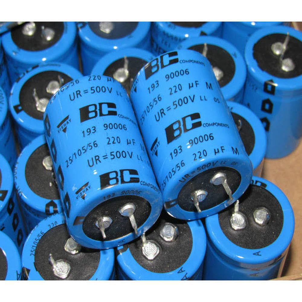 193 Series 500V 220UF high Voltage Amplifier Filter Capacitor 1 Pcs