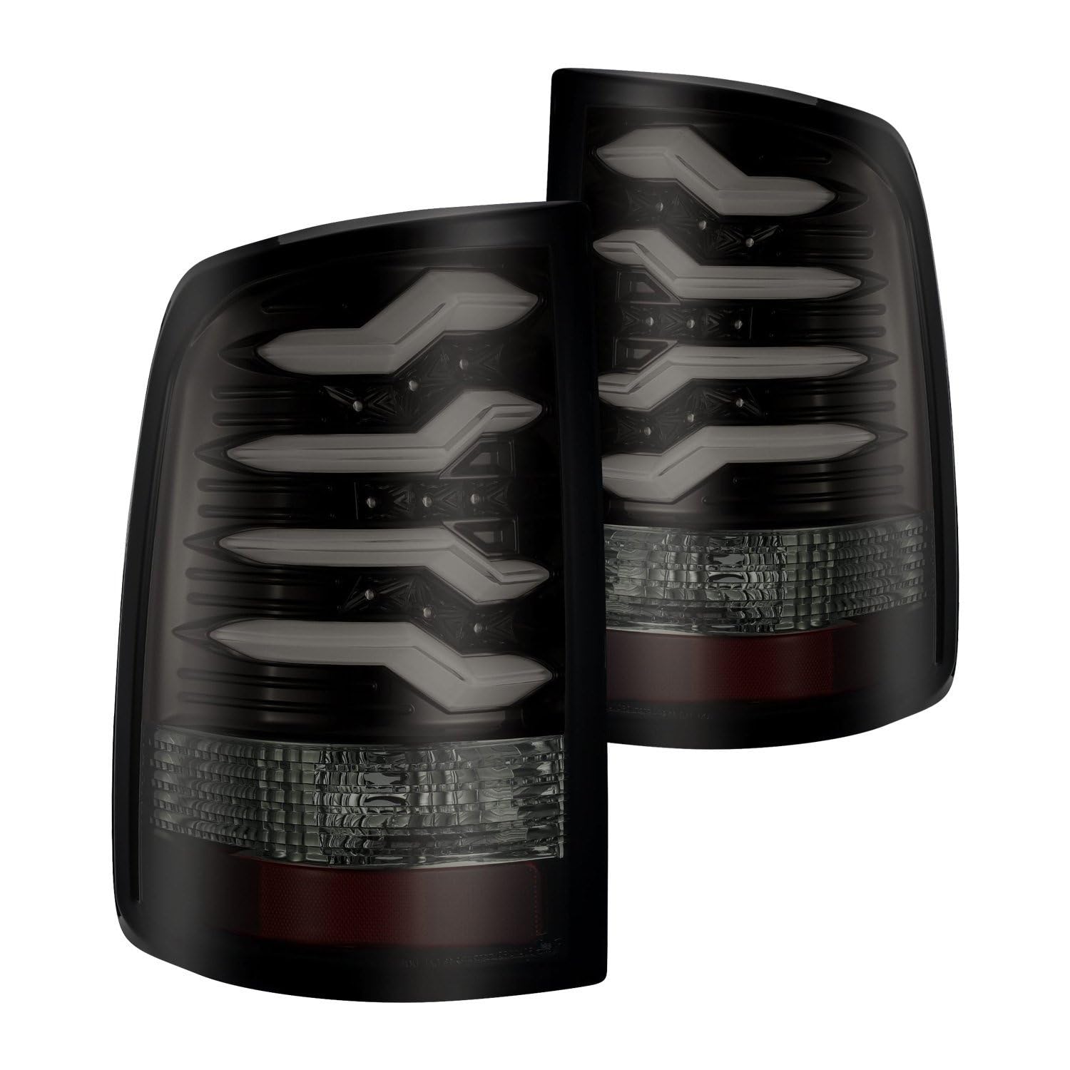 AlphaRex 09-18 Dodge Ram 1500 PRO-Series LED Tail Lights Jet Black