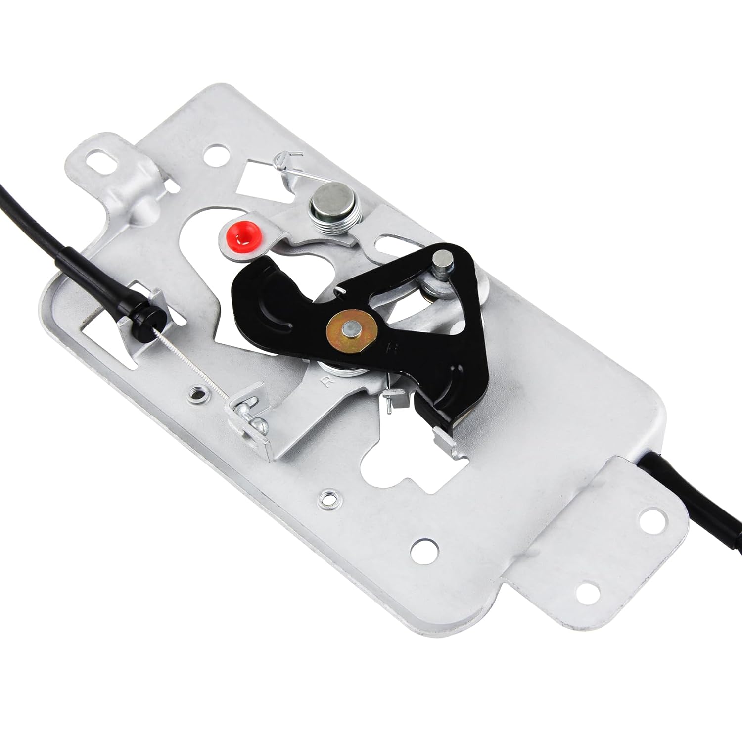 Rear Door Lock Latch & Cable - Right Passenger Side - Replacement for 2004-2008 Ford F150 Extended Cab Pickup, Upper and Lower Locking Latches Assembly Replaces# 8L3Z-18264A00-B 6L3Z-18264A00-B