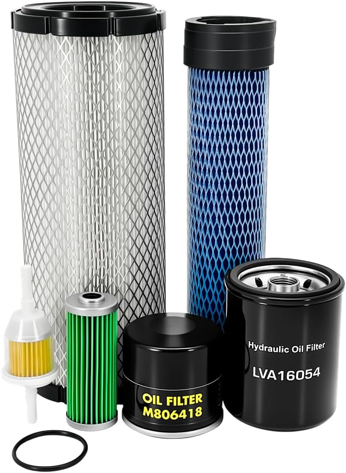LVA21036 Maintenance Kit Fits for JD Compact Utility Tractor 1025R (-153036) 2025R (-103920) Replaces M131802 M131803 Not Applicable to Newer Models Produced After The End of 2018