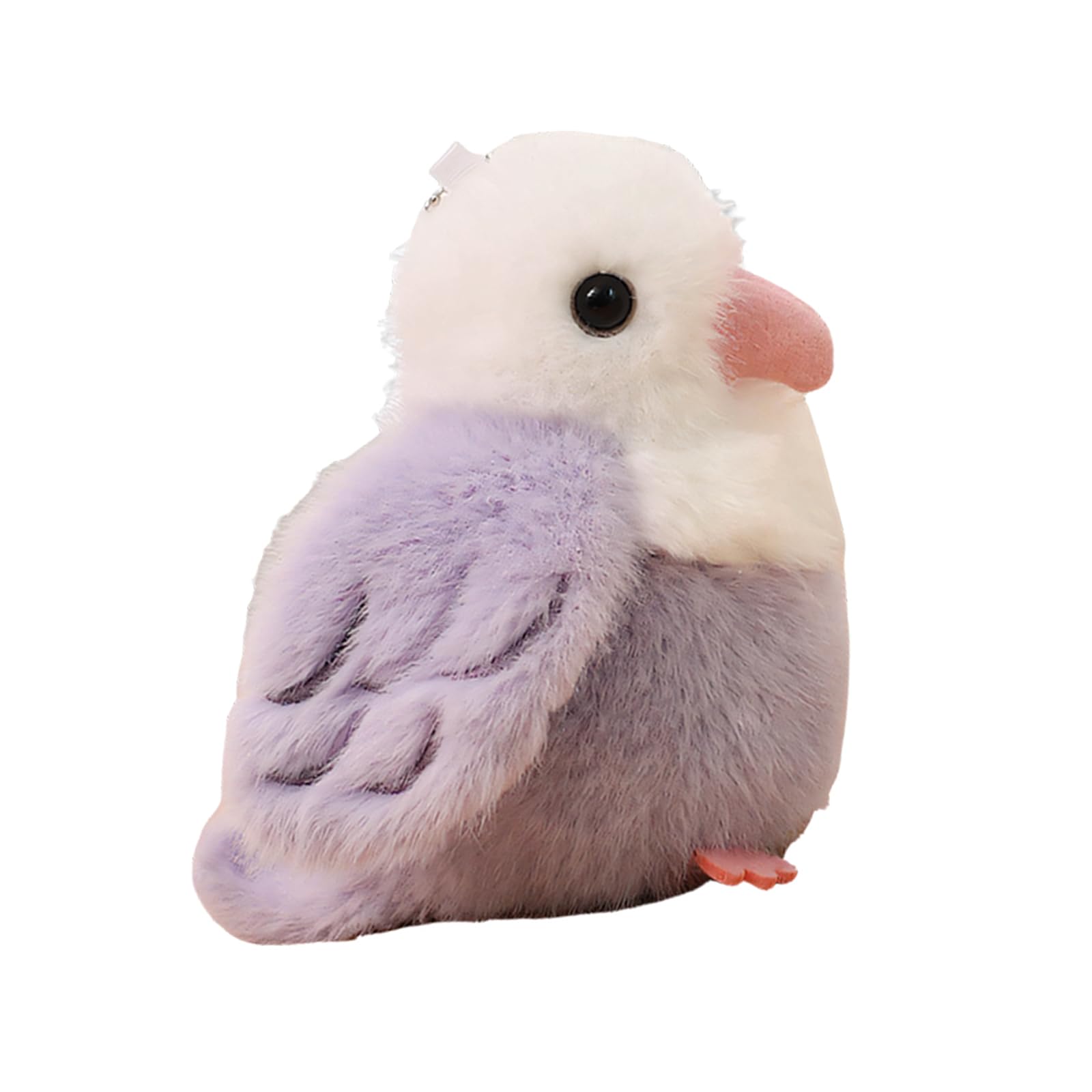 Realistic Feathered Bird Ornament 12cm Handcraft PP Cotton Hanging Decoration for Home Gifts Pp Cotton Bird Pendant