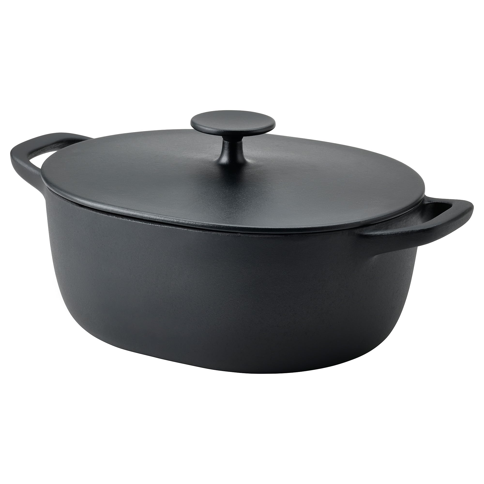 Cocotte en fonte émaillée 5 l ProTuning Vardagen, l'excellence du design noir mat