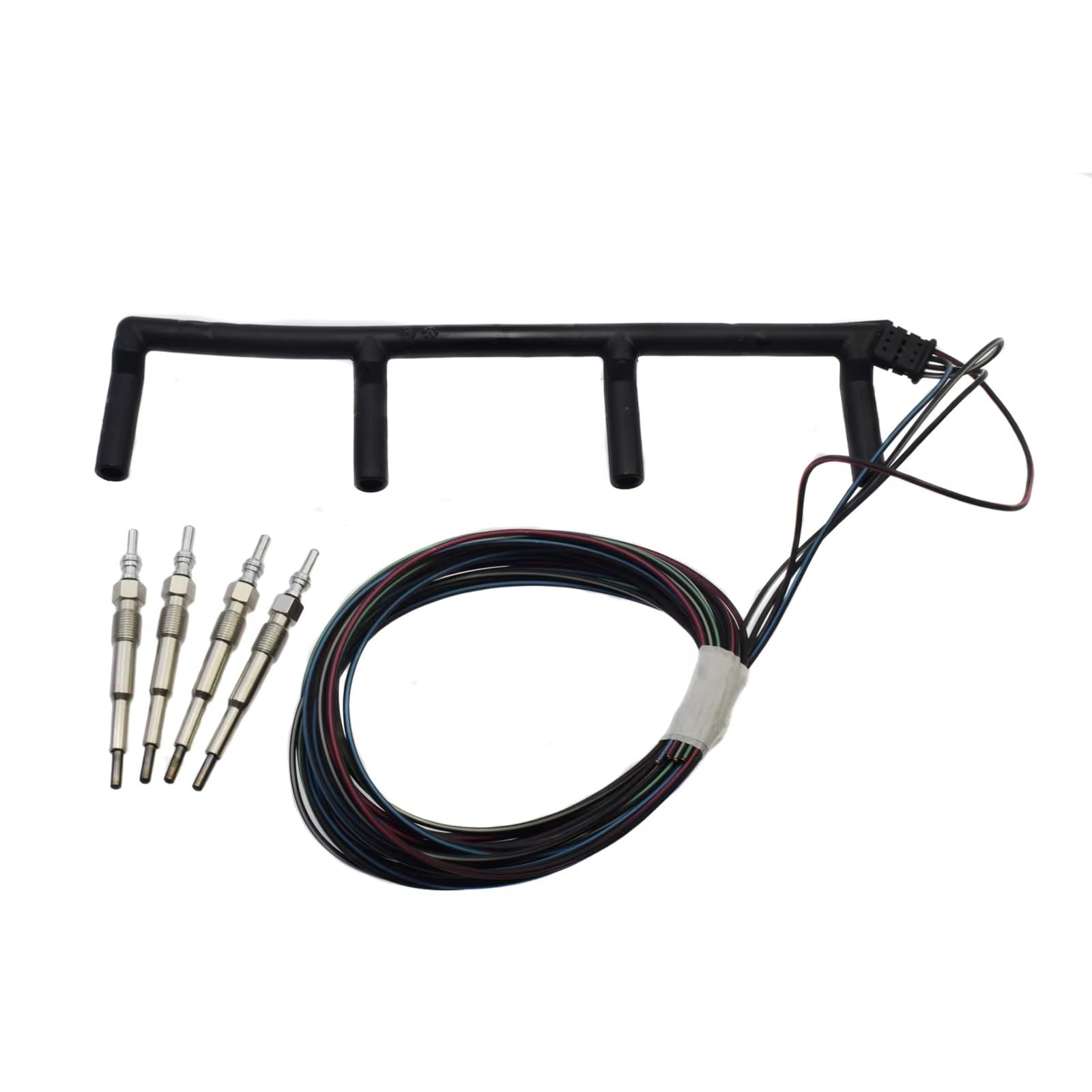 Świece żarowe do Skoda dla Fabia 2005-2010 Dla Octavia Ii 2004-2013 N10591608 038971782C Ogrzewanie świec żarowych z zestawem wiązki przewodów