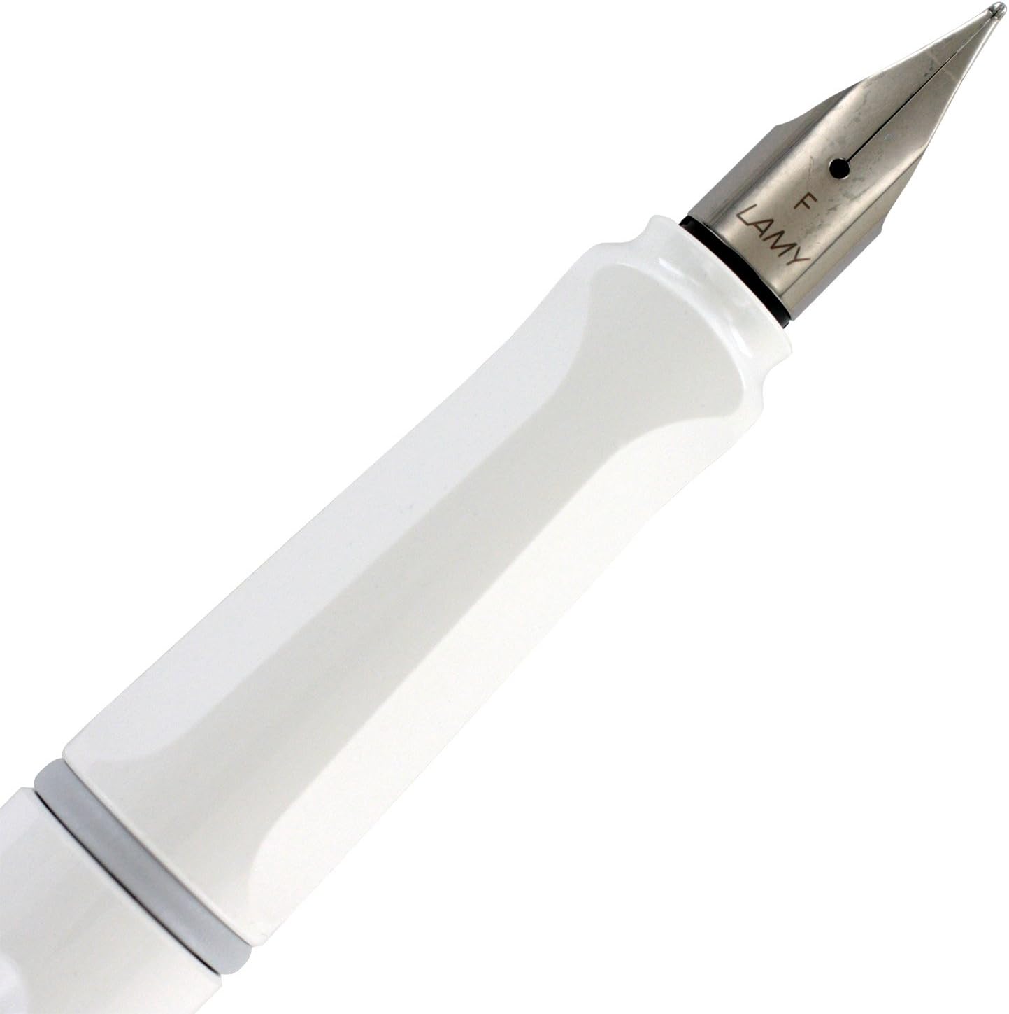 Lamy Safari White Fountain Pen - Fine Nib L19-WE-F