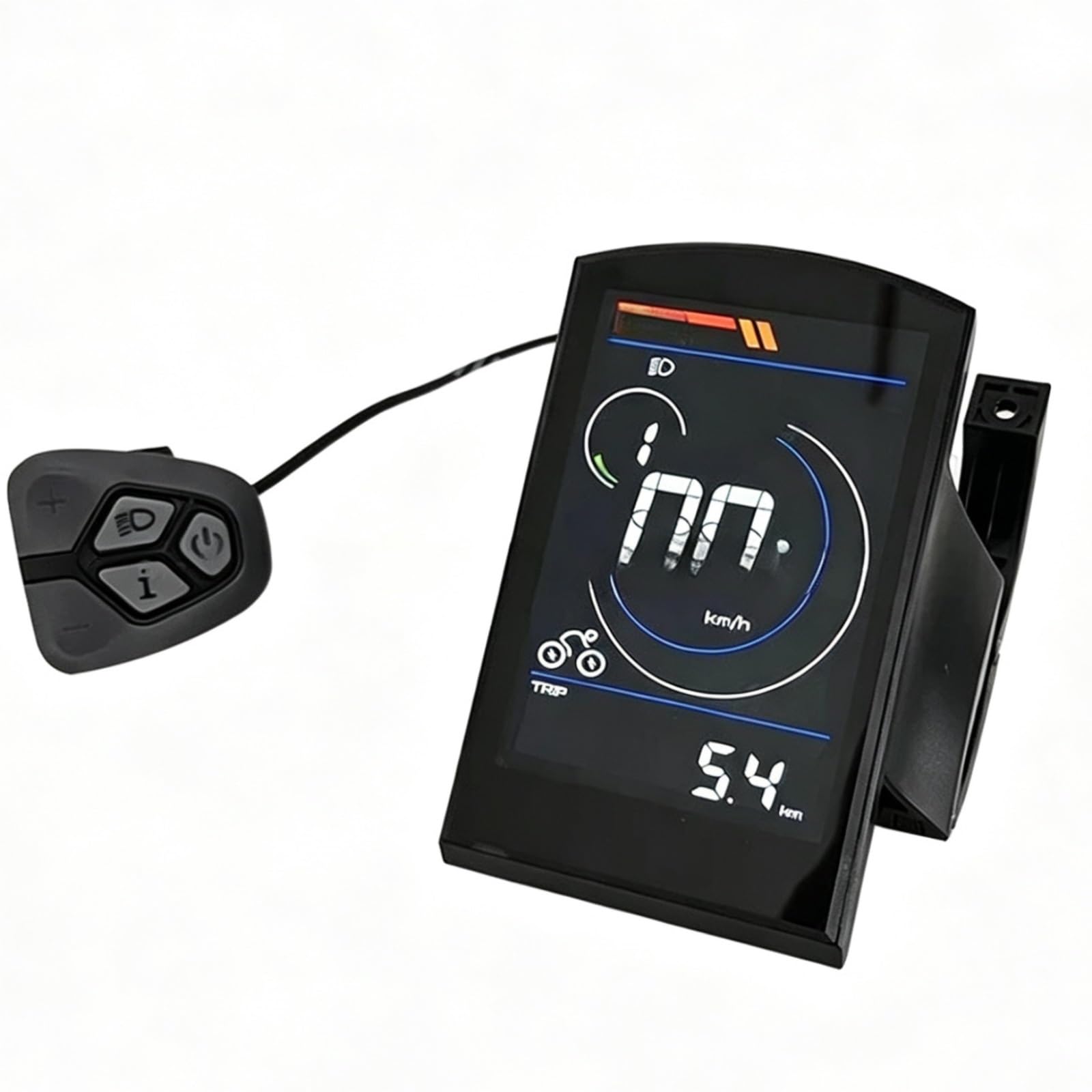 bdfndjnm KD926 Colour LCD Smart Display, Universal 36V/48V/60V Electric Bicycle Dashboard, Suitable For Electric Bicycles