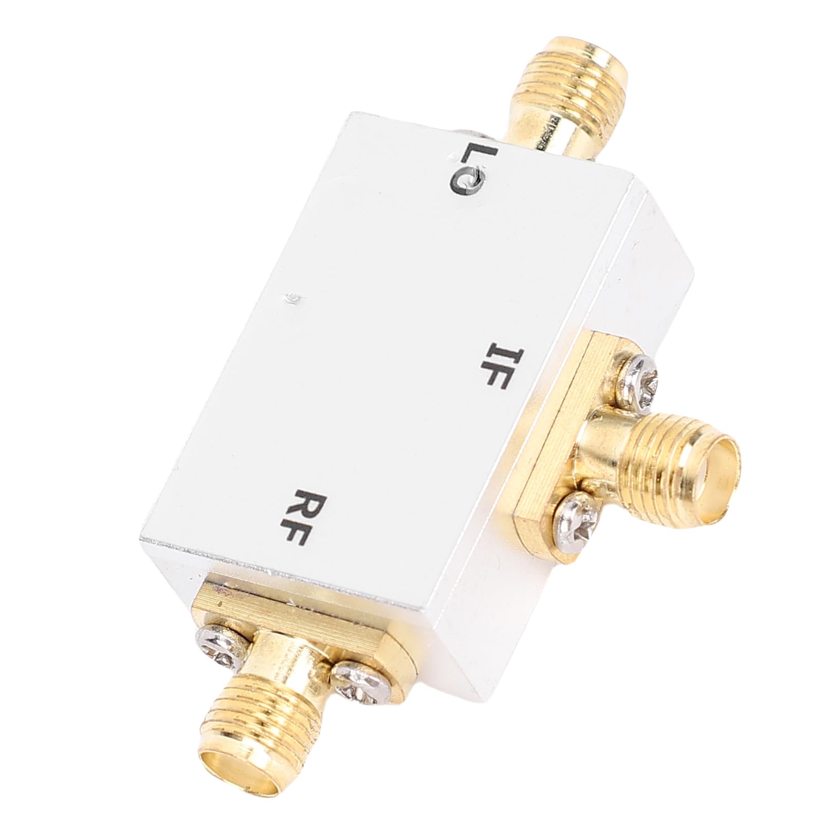 Aramox Mezclador RF Aleación de Aluminio 5 a 21 GHz Convertidor RF hacia Arriba y hacia Abajo Conector SMA K Pérdida de Conversión de 8 a 12 DB para Pruebas de Señal de Banda C X KU e Integración de