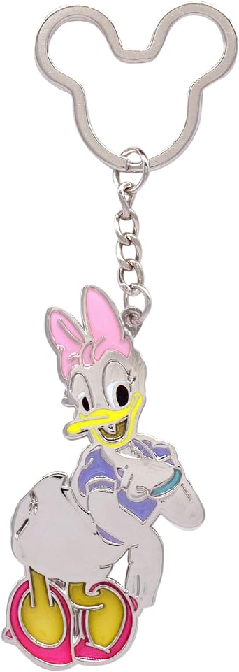 Disney Daisy Duck Pewter Keyring