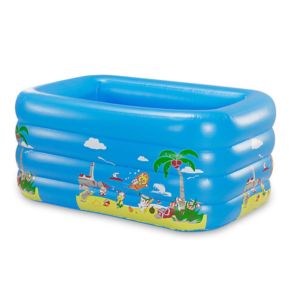 WUSTEGCCF Portable Inflatable Swimming Pool,Baby Inflatable Pool Bathtub, Kids Water Play Fun Travel Air Shower Basin,Baths for Children Outdoor Beach Summer Parties